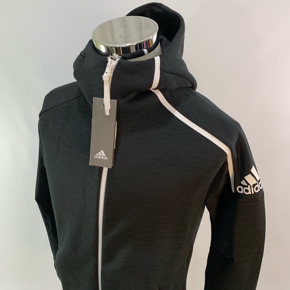 Adidas ZNE Fast Release Mens Hoodie Running Jacket - Picture 2 of 8